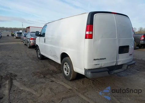 2017 GMC Savana 2500 Work Van из США, поврежденный, VIN 1GTW7AFF0H1137954